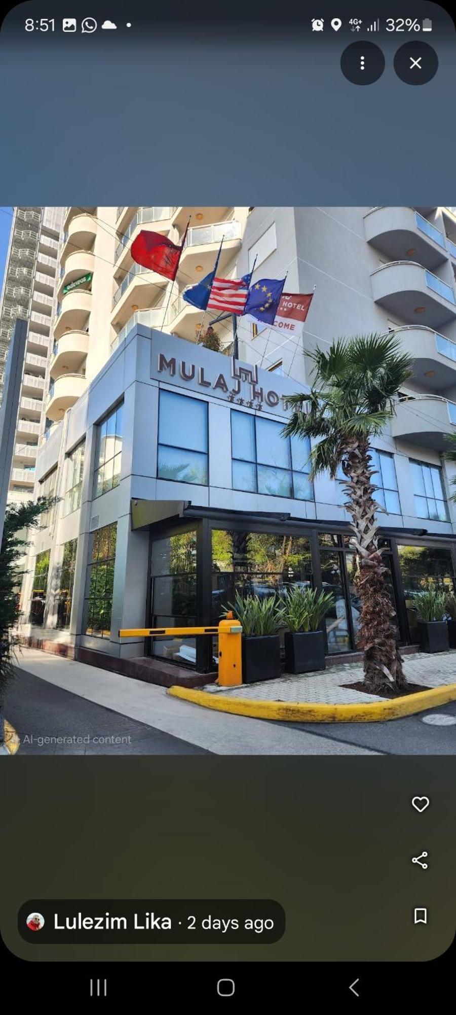Mulaj Hotel Tiranë Luaran gambar